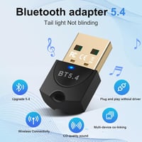 RUIZHI Bluetooth 5.4 Adapter USB Dongle PC-hez, Vezeték Nélküli Adó Egér Billentyűzet Fejhallgató Telefon Tablet Kontroller Csatlakoztatásáh 5