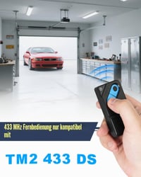 Náhradný diaľkový ovládač RUIZHI TM2 433 DS pre otvárač garážových brán – 2-kanálový, 433 MHz – 2 ks 2
