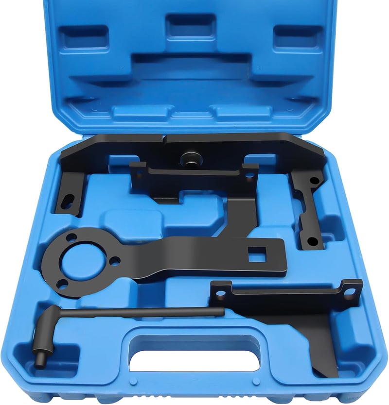 RUIZHI vezérműszíj beállító és ellenőrző szerszám PureTech 1.2 VTi PSA Citroen C1 C3 C4 Peugeot 108 2008 3008 OEM 0109-2A 0109-2B