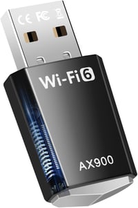RUIZHI WiFi 6 USB Adapter AX900 Mbps Dual Band Vezeték Nélküli Hálózati Kártya PC Laptop Asztali Számítógép Windows 10/11 1