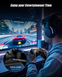 RUIZHI Wireless PS4 Kontroller - Playstation 4 Gamepad PC Kompatibilis Turbo Vibráció Gyro Szenzorokkal 6