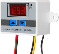 RUIZHI XH-W3001 Digitális Hőmérséklet Szabályozó 12V 120W LCD Kijelzővel Vízálló Szondával Termosztát Kapcsoló 8