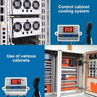 RUIZHI XH-W3001 Digitális Hőmérséklet Szabályozó 12V 120W LCD Kijelzővel Vízálló Szondával Termosztát Kapcsoló 7