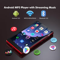 RUIZU MP3/MP4 lejátszó Spotify és WiFi támogatással, 163 GB, 4,5 colos érintőképernyő, 2000 mAh 2