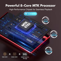 RUIZU MP3/MP4 lejátszó Spotify és WiFi támogatással, 163 GB, 4,5 colos érintőképernyő, 2000 mAh 4