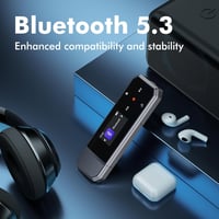 RUIZU Bluetooth 5.3 MP3 lejátszó csipesszel, FM rádióval - 64 GB 2