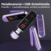 RUIZU 64GB Prenosný USB MP3 prehrávač, Bluetooth 5.3, klip, FM rádio, diktafón, prenos súborov z telefónu, ideálny na šport a beh 2