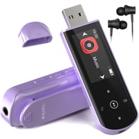 RUIZU 64GB Prenosný USB MP3 prehrávač, Bluetooth 5.3, klip, FM rádio, diktafón, prenos súborov z telefónu, ideálny na šport a beh 1