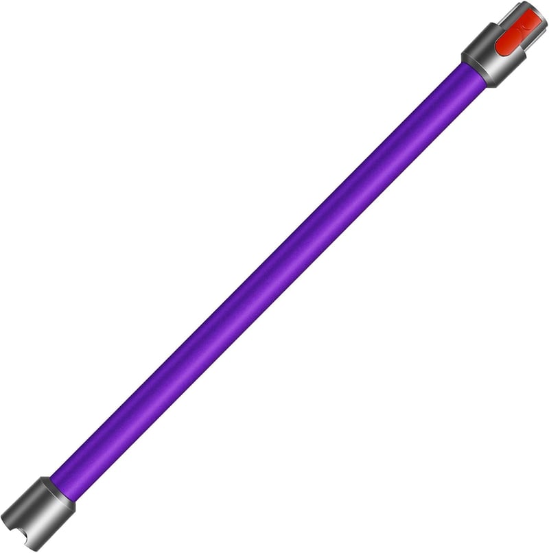 RUKHOOL 73 cm teleszkópos toldócső Dyson V15 V11 V10 V8 V7 porszívóhoz, gyorscsatlakozós szívócső hosszabbító