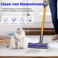 RUKHOOL Elektromos Padlófej Dyson V8 V10 V11 V15 Turbó Kefe Csere Alkatrész 3