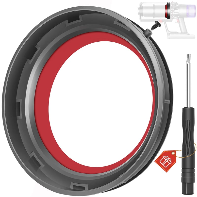 Inel de etanșare RUKHOOL pentru aspirator Dyson V11 V15 SV14 SV15 SV17 SV22 SV28 - Garnitură de cauciuc de schimb pentru recipientul de praf cu șurubelniță