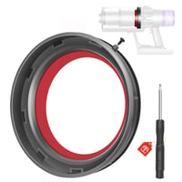 Inel de etanșare RUKHOOL pentru aspirator Dyson V11 V15 SV14 SV15 SV17 SV22 SV28 - Garnitură de cauciuc de schimb pentru recipientul de praf cu șurubelniță 7