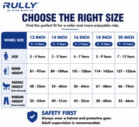 Detský bicykel RULLY 16 palcov pre dievčatá vo veku 4 – 7 rokov – so sedačkou pre bábiku, pomocnými kolieskami a dúhovým dizajnom, 41 – 53 cm 9