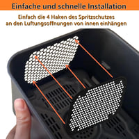 rumitpan Ninja SL400EU SL300EU szilikon szaggató 2db légfriteusz kiegészítő 5
