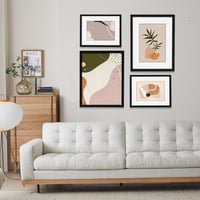 RUN HELIX 50x70 cm-es Képkeret 2 db Fekete Plakátkeret Falra Szerelhető 7