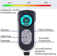 Runa-Mineralis Premium Nyakmasszírozó EMS Intenzitásszabályzóval Gerincpostura és Fájdalomcsillapításhoz 7