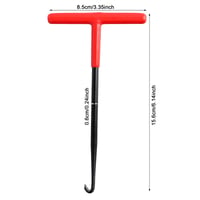 Rundago T-kuka za opruge ispušnog sustava čelična - 16x8,5 cm 2