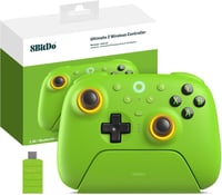 RunSnail Ultimate 2 2.4G vezeték nélküli kontroller PC Android iOS Steam TMR analóg Hall effektus taktíl ravaszok RGB tűzgyűrű töltő dokkoló 1