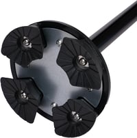 RUNZI LED-es összecsukható járulékbot forgó négylábú talppal és riasztással 5