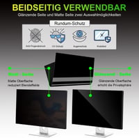 ruord 23.6" monitorra Privacy Film kékfény szűrővel és tükröződésmentes védelemmel 5