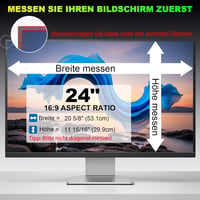 ruord 24 hüvelykes monitor adatvédelmi fólia kékfény szűrővel 4