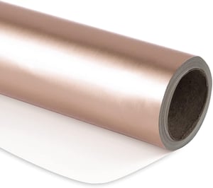 RUSPEPA Rosegold Metál Ajándékpapír 44cm x 10m Matte Felület