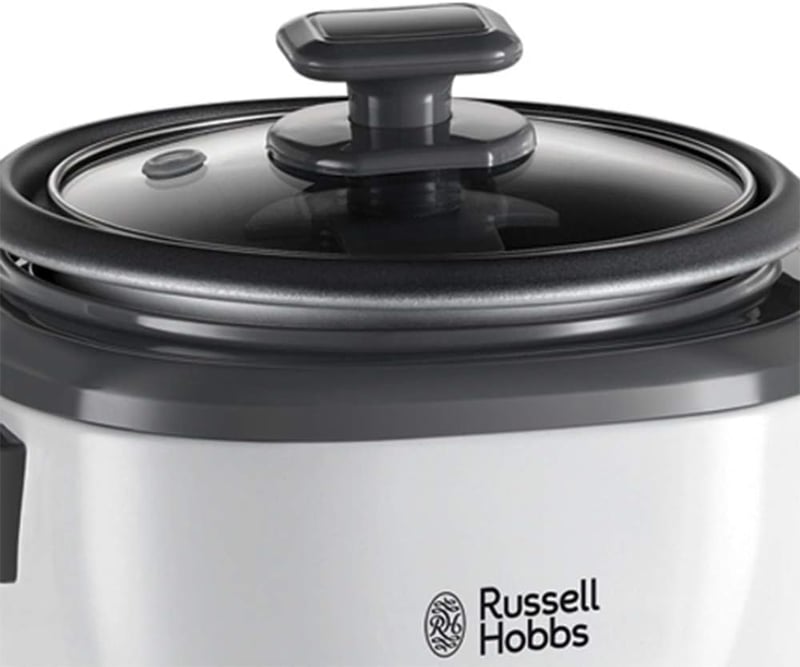 Russell Hobbs 0,8L rizsfőző gőzöléssel, tapadásmentes edénnyel és melegentartással