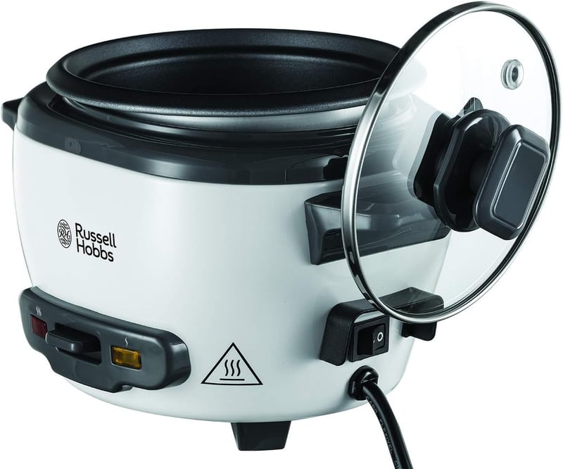 Russell Hobbs 0,8L rizsfőző gőzöléssel, tapadásmentes edénnyel és melegentartással