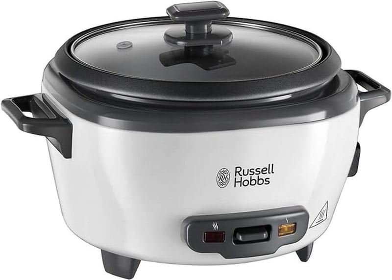 Russell Hobbs 0,8L rizsfőző gőzöléssel, tapadásmentes edénnyel és melegentartással