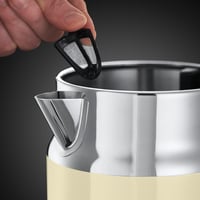 Russell Hobbs 1.7L Retro Vízforraló Krém-Inox Gyors Forrásítás Hőmérsékleti Kijelzővel 3