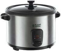 Russell Hobbs 1.8L rizsfőző melegentartó funkcióval, gőzöléssel és rozsdamentes acél kialakítással 1