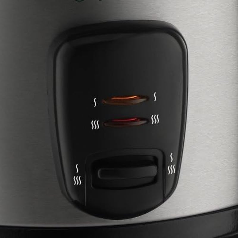 Russell Hobbs 1.8L rizsfőző melegentartó funkcióval, gőzöléssel és rozsdamentes acél kialakítással