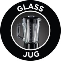 Russell Hobbs 2 az 1-ben Turmixgép Üveg Tartállyal, Hordozható Pohárral és 0.8 LE Motorral 6