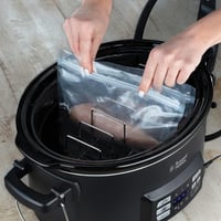 Russell Hobbs 25630-56 Multivarník 3 v 1, pomalý hrniec, sous-vide a panvica na pečenie s teplomerom na mäso, 6,5 l keramická nádoba, digitálny displej, časovač 6