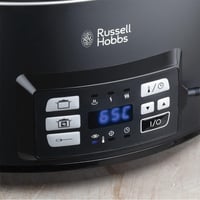 Russell Hobbs 25630-56 Multivarník 3 v 1, pomalý hrniec, sous-vide a panvica na pečenie s teplomerom na mäso, 6,5 l keramická nádoba, digitálny displej, časovač 5