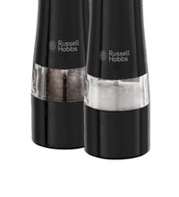 Elektrická súprava mlynčekov na soľ a korenie Russell Hobbs 28010-56, 2 ks, čierna, keramický mlecí mechanizmus, nastaviteľná hrubosť mletia, s LED osvetlením 2