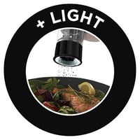 Elektrická súprava mlynčekov na soľ a korenie Russell Hobbs 28010-56, 2 ks, čierna, keramický mlecí mechanizmus, nastaviteľná hrubosť mletia, s LED osvetlením 5