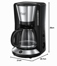 Filtračný kávovar Russell Hobbs Adventure 24010-56, 1,25 l, na 10 šálok, 1100 W 2