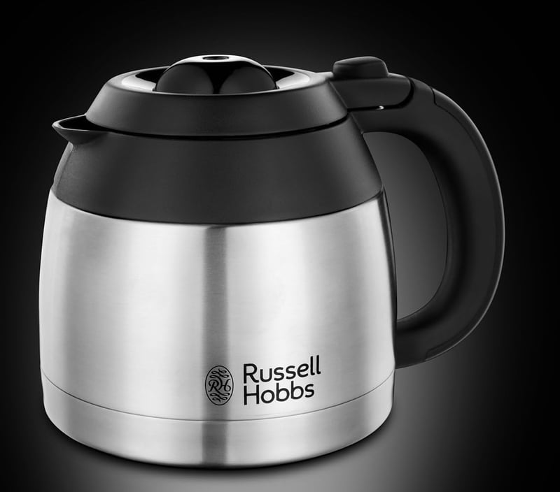 Russell Hobbs Adventure Kávéfőző 1-8 Csészéhez, 1L Termikus Kancsó, 1100W