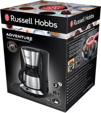 Russell Hobbs Adventure Kávéfőző 1-8 Csészéhez, 1L Termikus Kancsó, 1100W 2