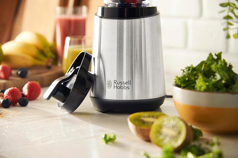 Russell Hobbs Blender Turmixgép 23500 RPM Motorral, Rozsdamentes Acél, 600ml