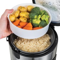 Russell Hobbs Classic 27080-56 2 v 1 ryžovar a parný hrniec, 1,2 l, nepriľnavá nádoba, funkcia udržiavania teploty, sklenená pokrievka 7