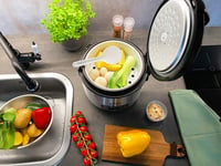 Russell Hobbs Classic 27080-56 2 v 1 ryžovar a parný hrniec, 1,2 l, nepriľnavá nádoba, funkcia udržiavania teploty, sklenená pokrievka 10