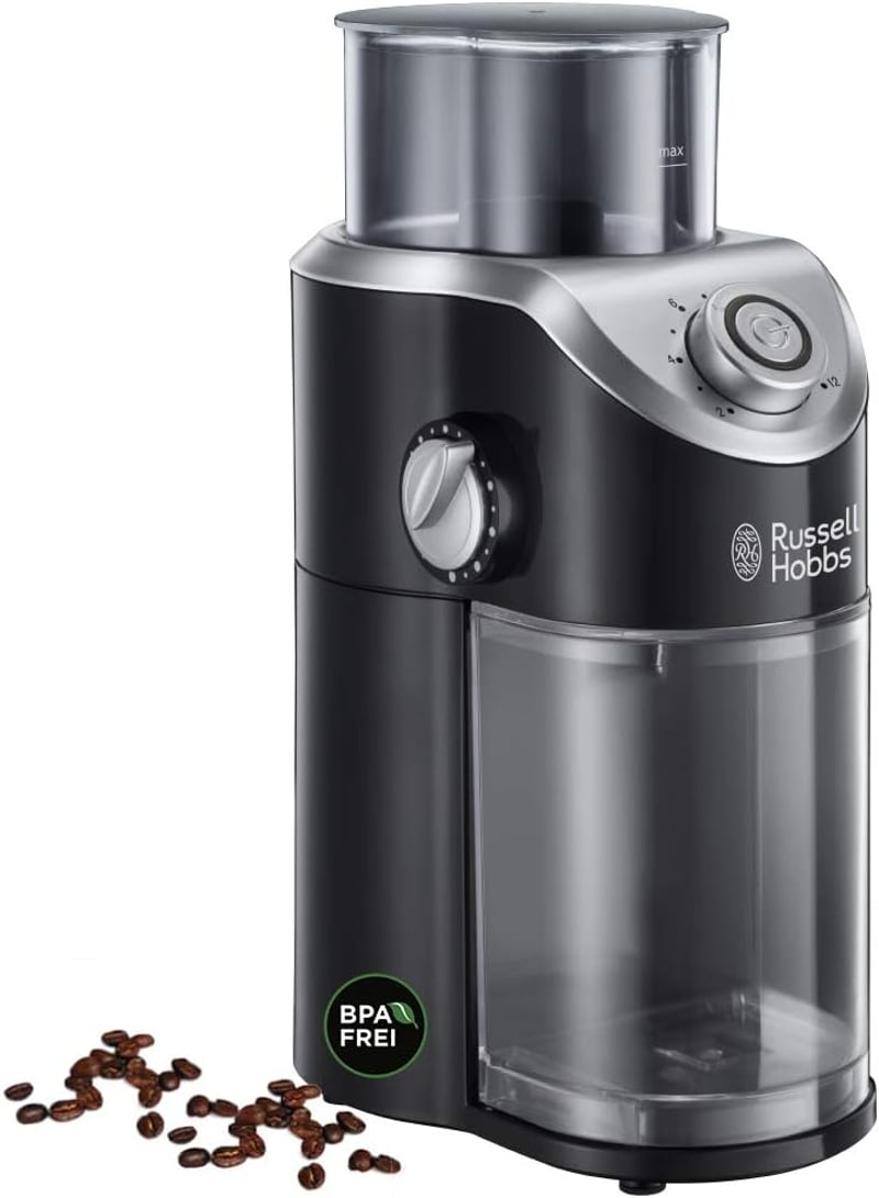 Russell Hobbs Classics elektromos kávédaráló, változtatható őrlésbeállítások, magok és fűszerek