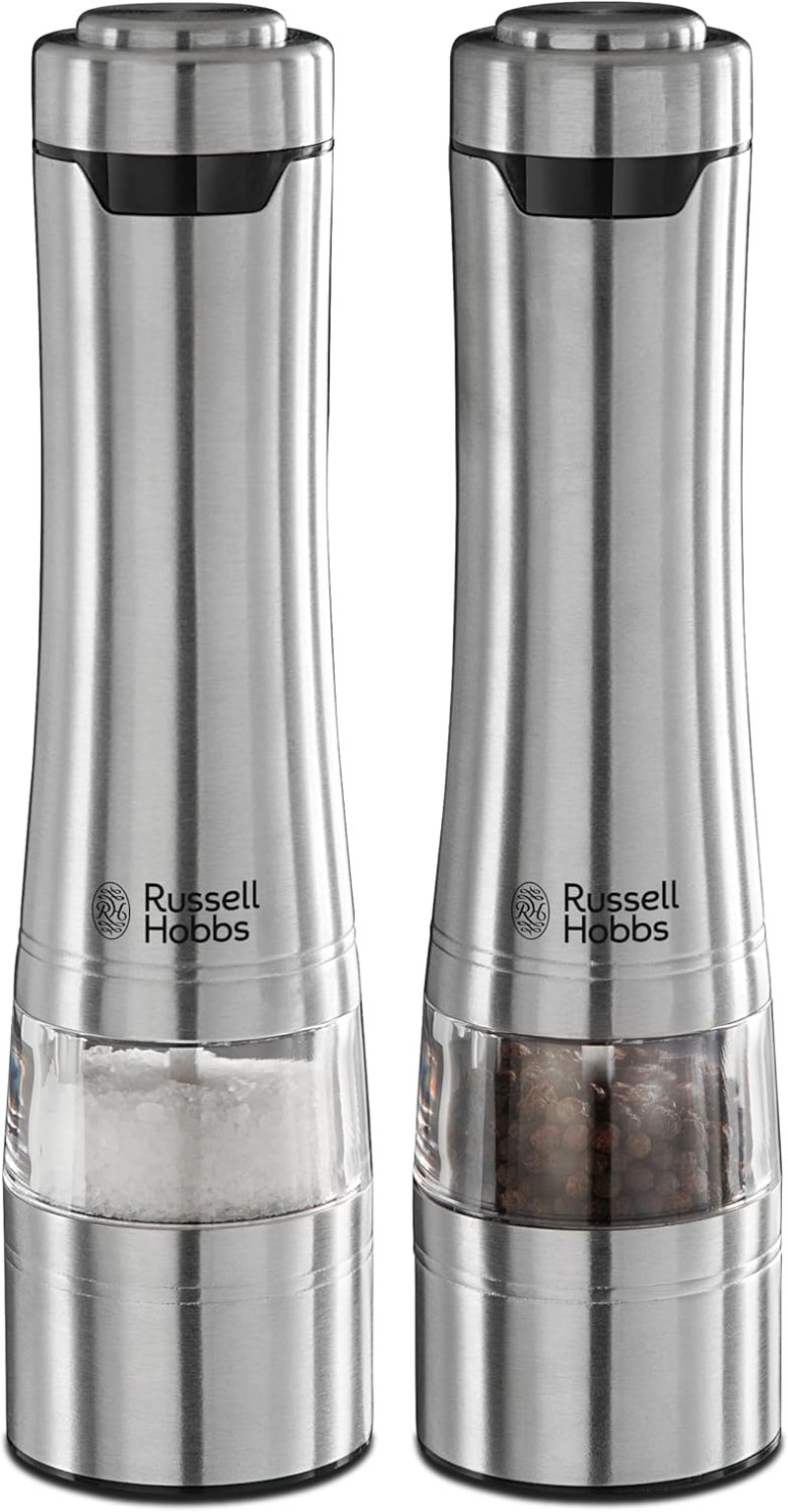 Russell Hobbs Classics elektromos só és borsőrlő, világítással, rozsdamentes acél