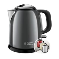 Elektrická rýchlovarná kanvica Russell Hobbs Colours+ 24993-70, 1 l – sivá 2