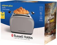 Russell Hobbs Colours Plus 26931-56 kenyérpirító, 2 szeletes - mocha, 1100 W 10