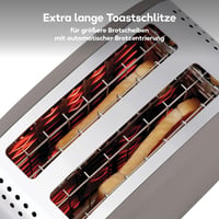 Russell Hobbs Colours Plus 26931-56 kenyérpirító, 2 szeletes - mocha, 1100 W 4