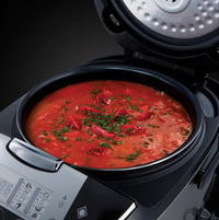 Multicooker Russell Hobbs Cook at Home 21850-56 – 5 litri, 900W, 11 programe de gătire, afișaj LED, oțel inoxidabil, negru-argintiu 4