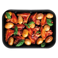 Hlboký pekáč Russell Hobbs CW11431 Romano 42 cm – vhodný do umývačky riadu, nepriľnavý smaltovaný oceľový pekáč, do 230 °C, čierny 8